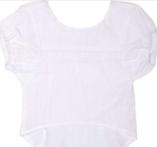 Embroidered dog Mexican blouse