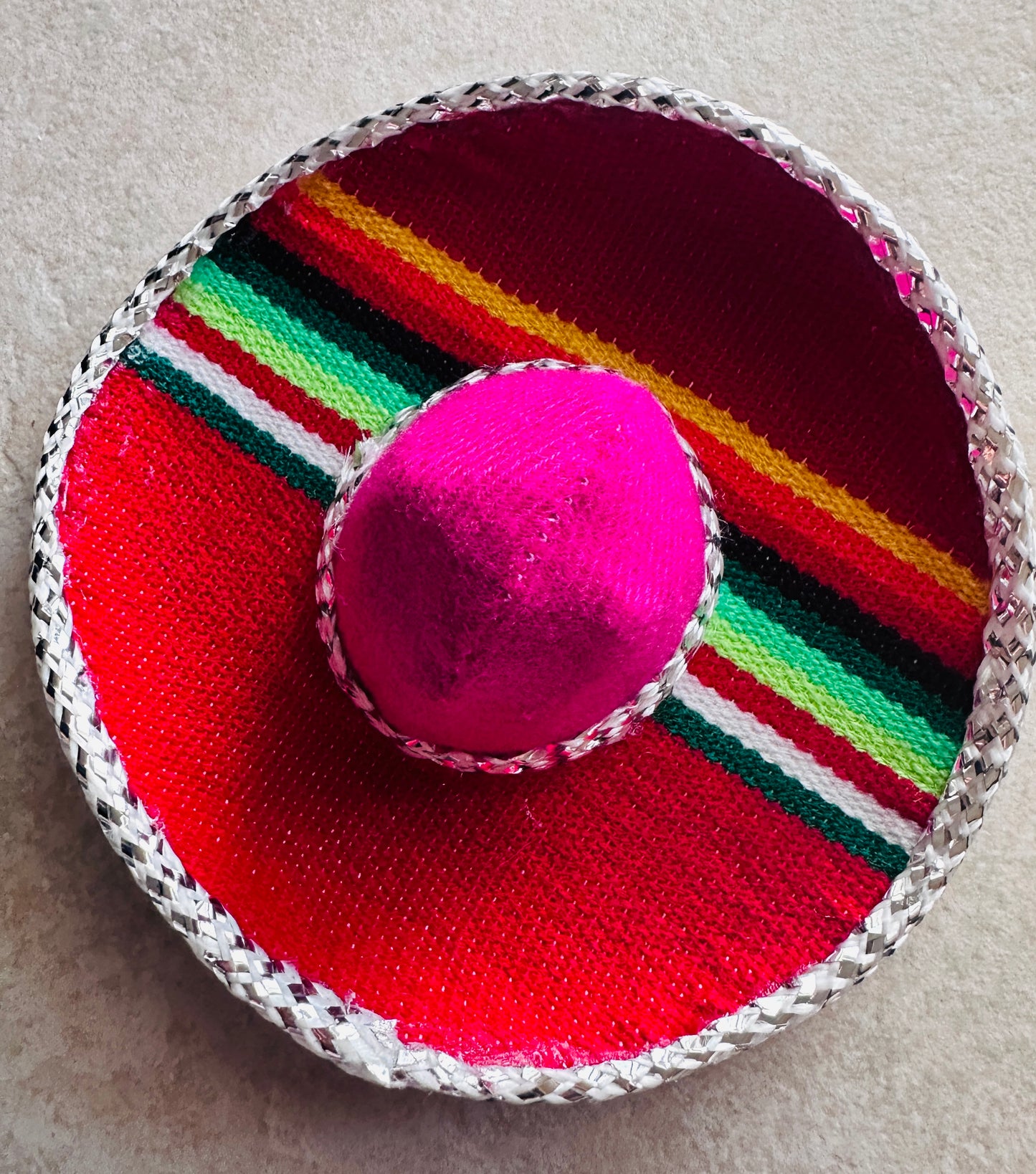 Mexican sombreritos serape style for dogs