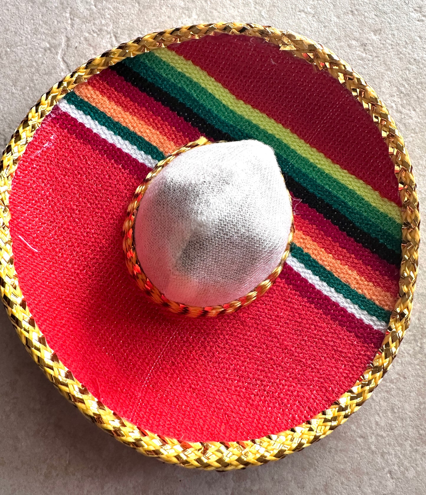 Mexican sombreritos serape style for dogs