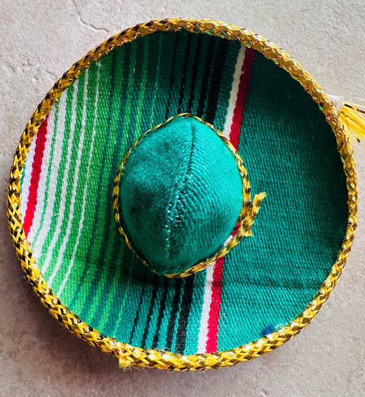 Mexican sombreritos serape style for dogs