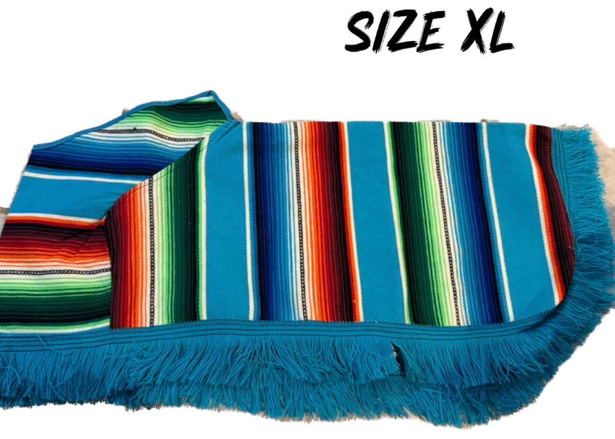 Cozy Up Your Pup with Our Handmade Joronguito: The Perfect Mexican Serape