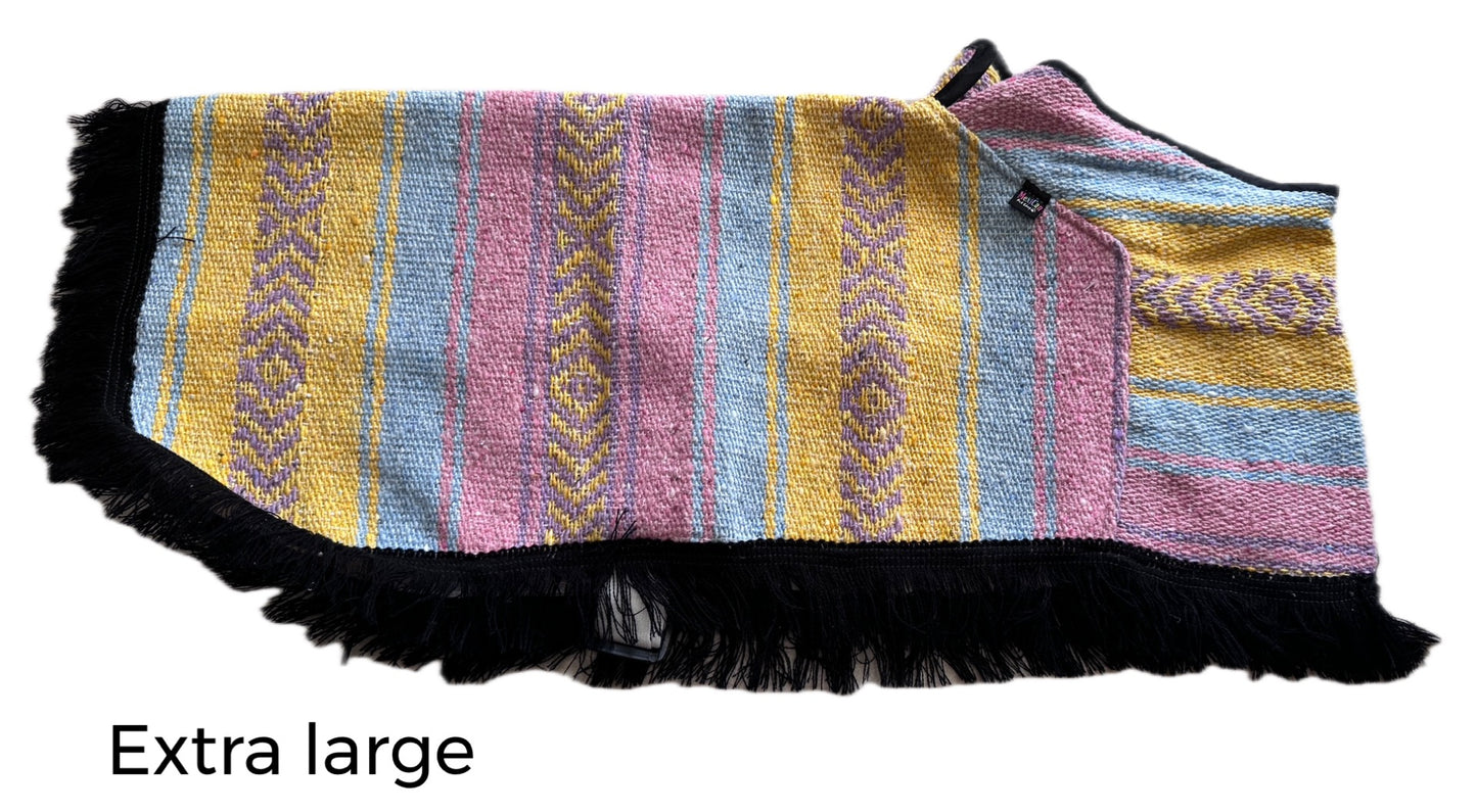 Joronguito Mexican Dog Coat: Cozy & Colorful Comfort!