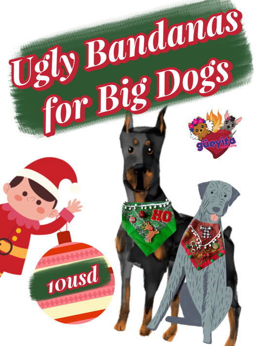 Ugly Christmas Bandanas kit