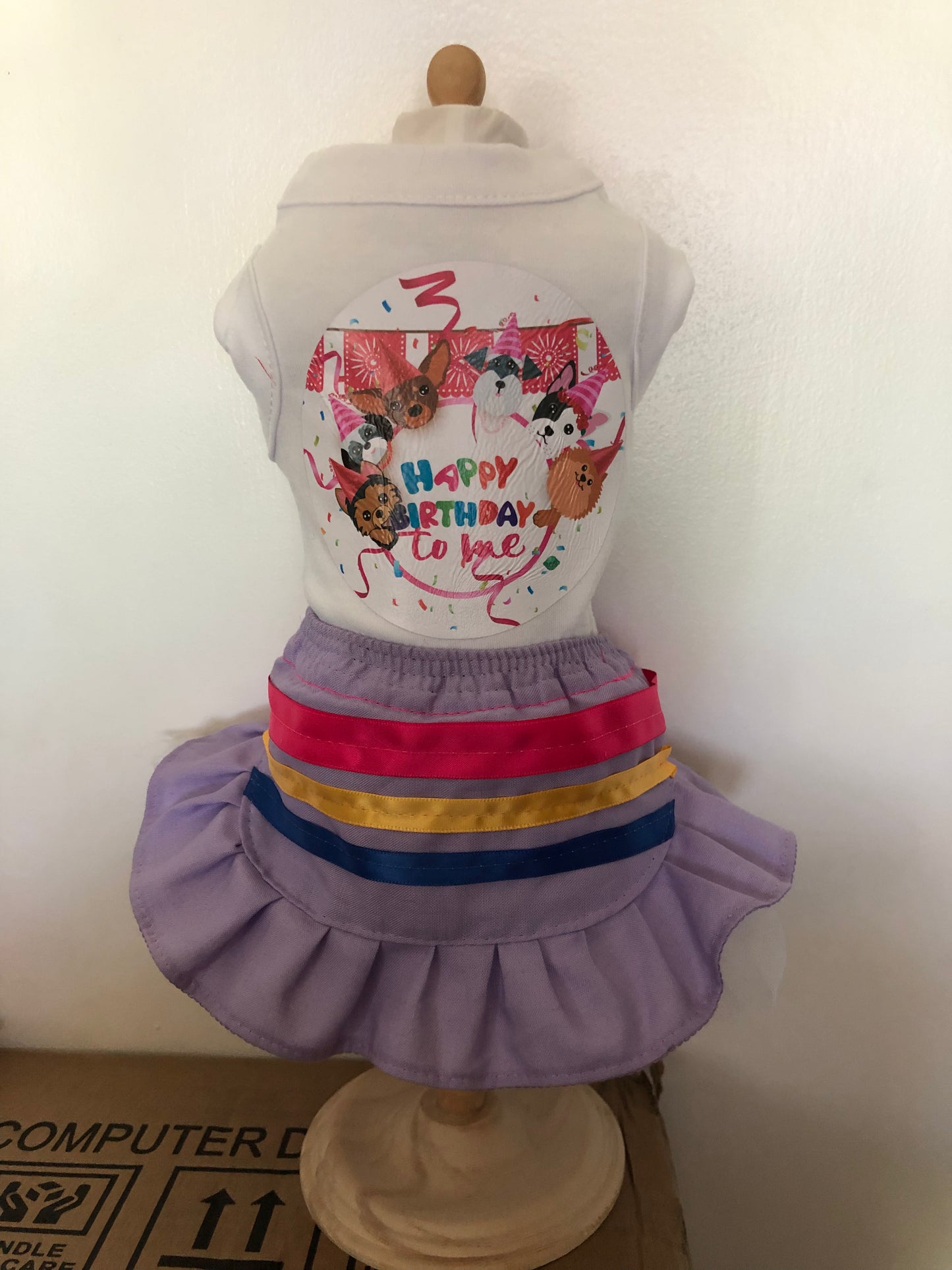 Happy Birthday dog shirts