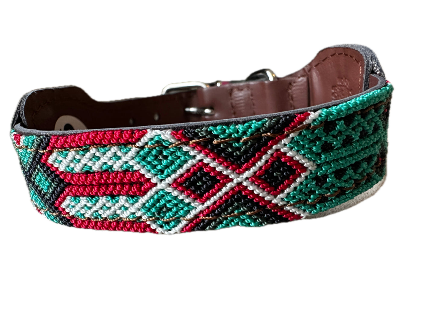 Handcrafted Elegance: Artisanal Dog Collars for Your Stylish Pup -Size M