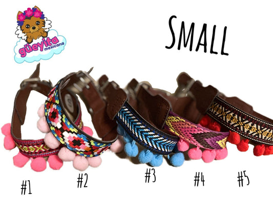 Artisanal dog collar size S - GueyitaMexicana