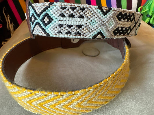Artisanal dog collars size XL - GueyitaMexicana