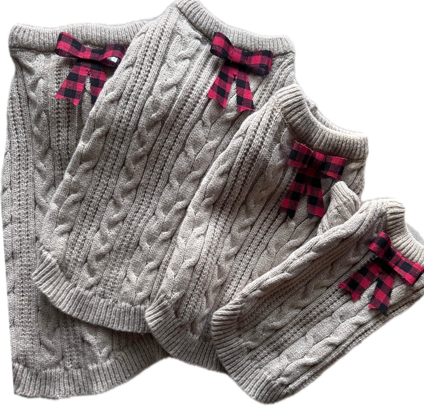 Cozy beige Dog sweater - GueyitaMexicana