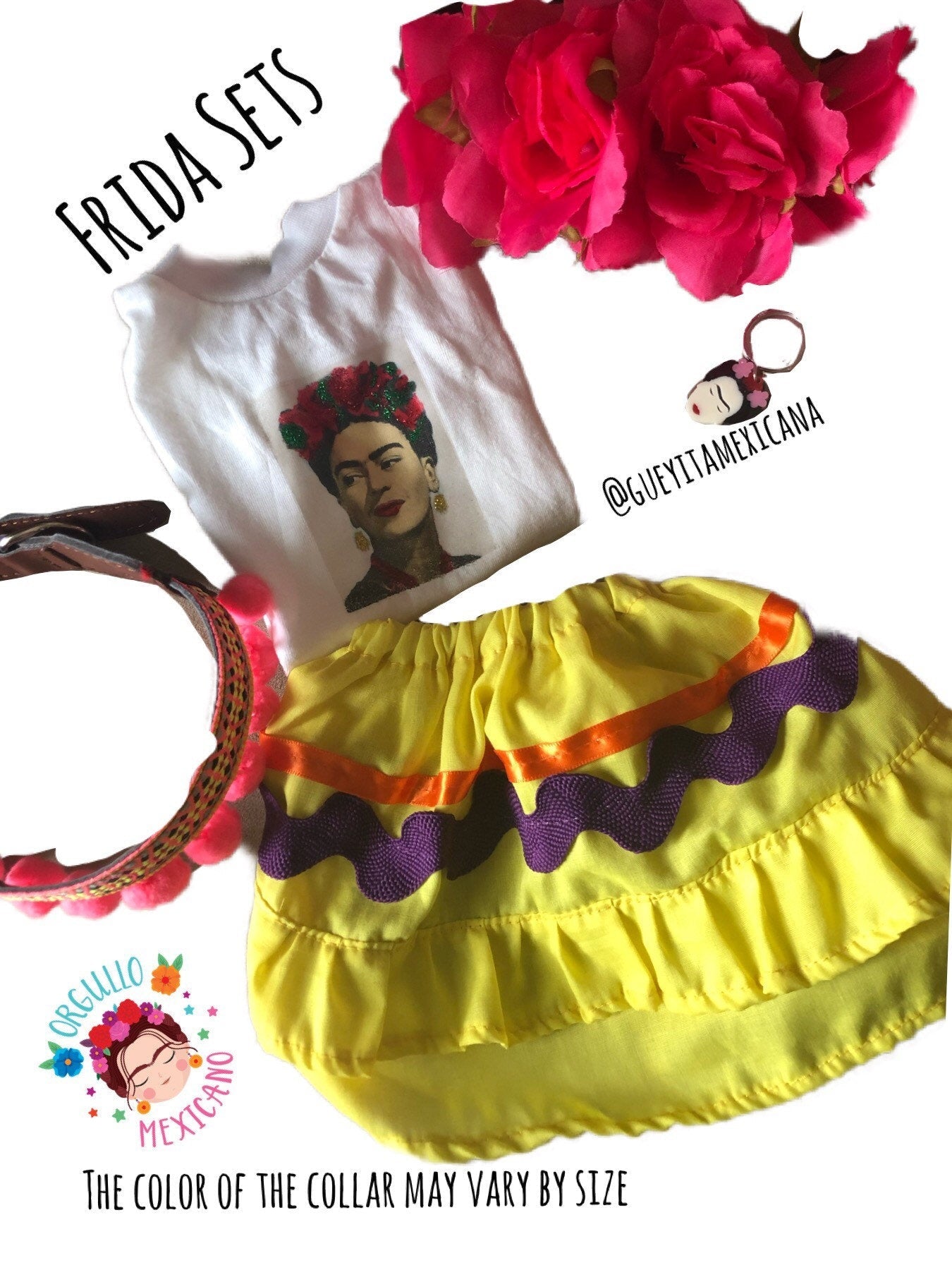 Frida Kahlo Dog box - GueyitaMexicana