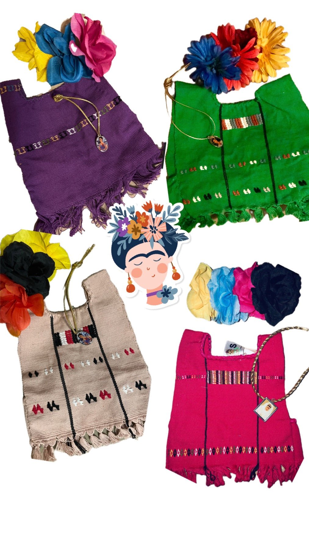 Frida Kahlo inspired dog costume - GueyitaMexicana