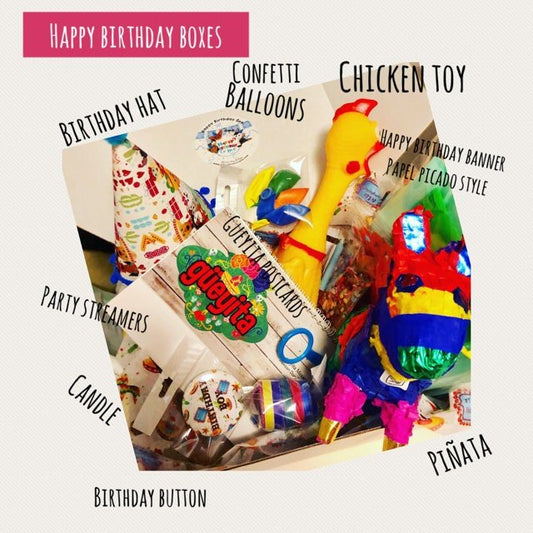 Happy Birthday dog box - GueyitaMexicana