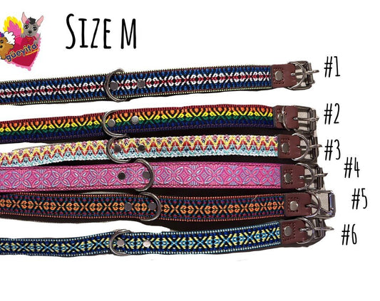 Mexican Dog Collar size M - GueyitaMexicana