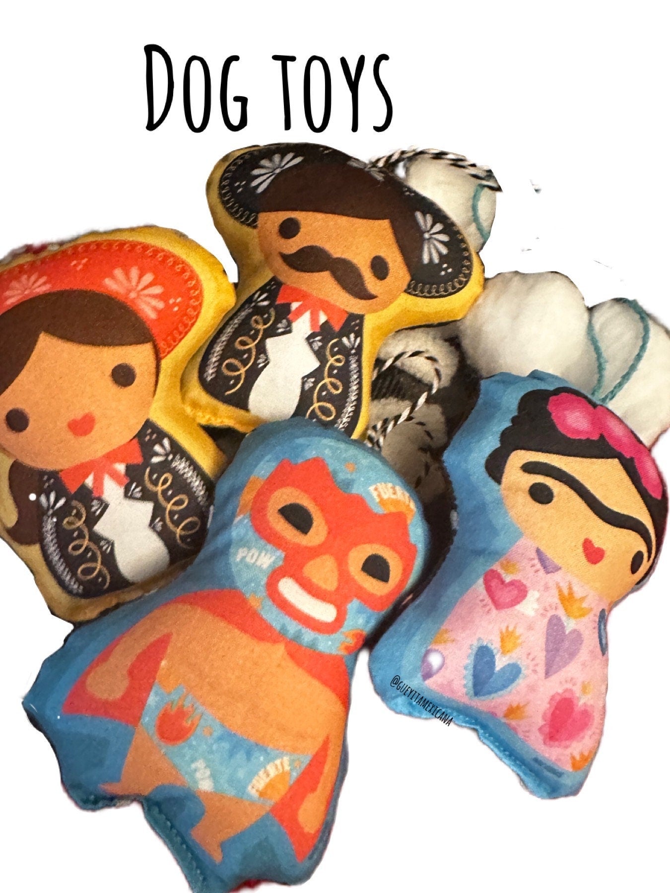 Mexican dog toys - GueyitaMexicana