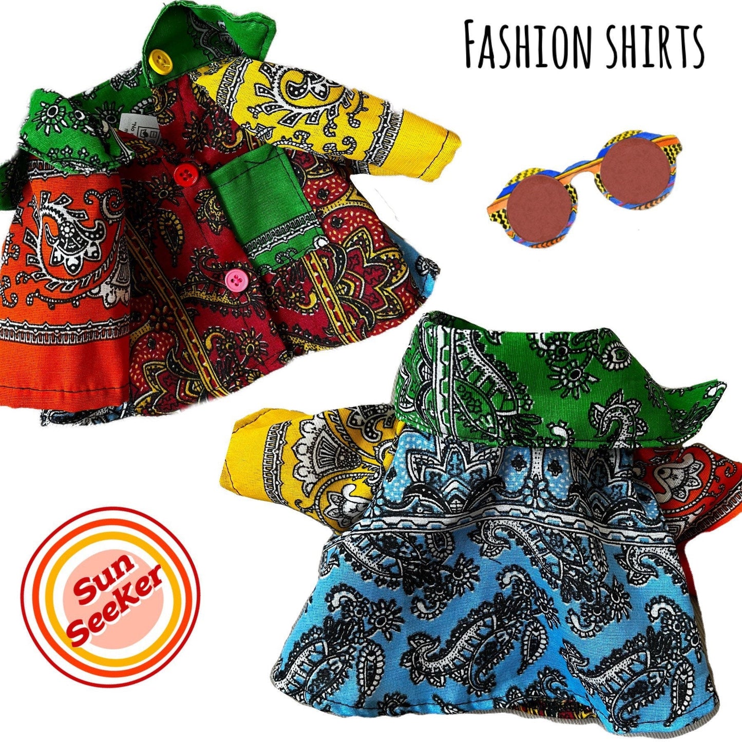 Multicolor dog shirts - GueyitaMexicana