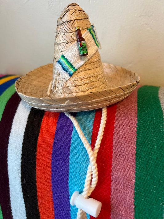 Straw hats for dog - GueyitaMexicana