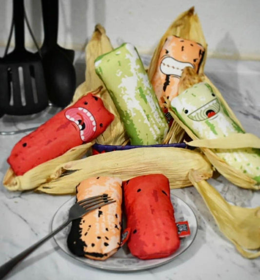 Tamalitos toy for dogs - GueyitaMexicana