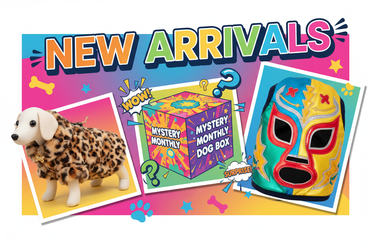 New Arrivals: Wild & Stylish Statement Dog Products!