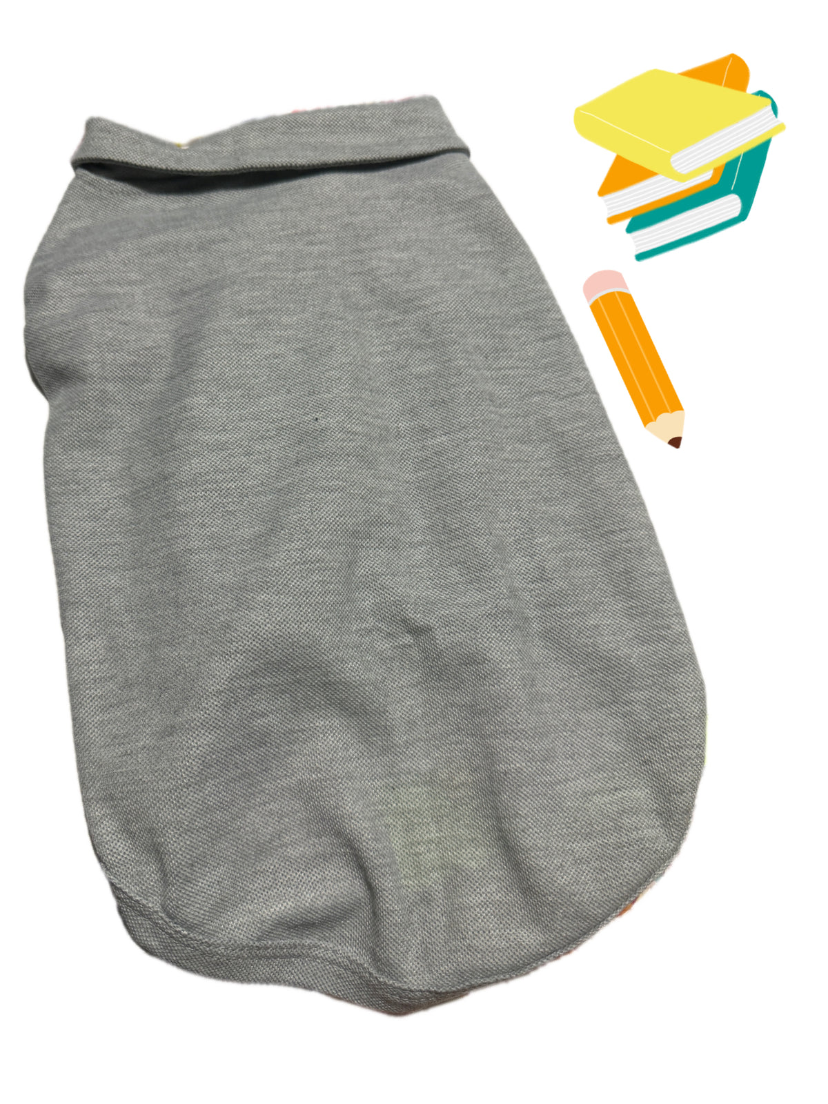 Charming Handmade Dog Girl Uniform for Back to School!