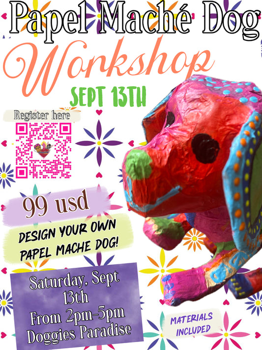 Papel mache Fall camp