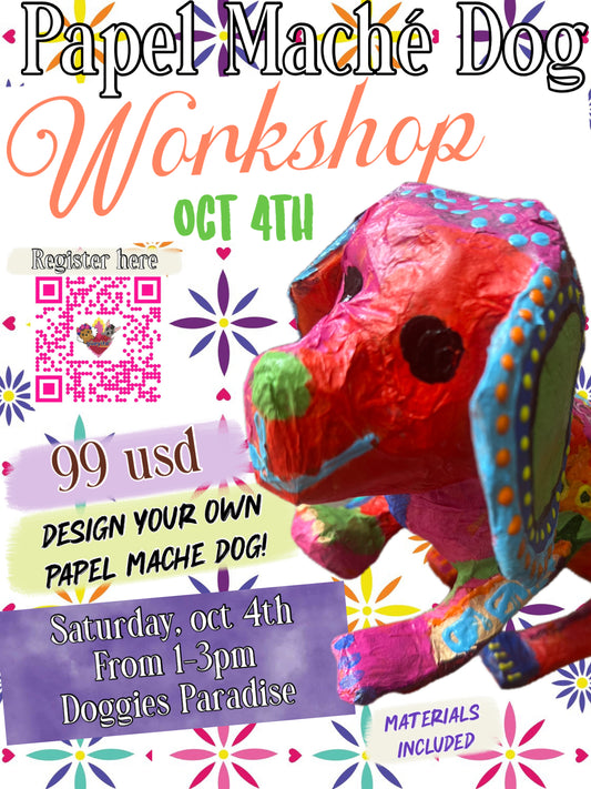 Papel mache Fall camp
