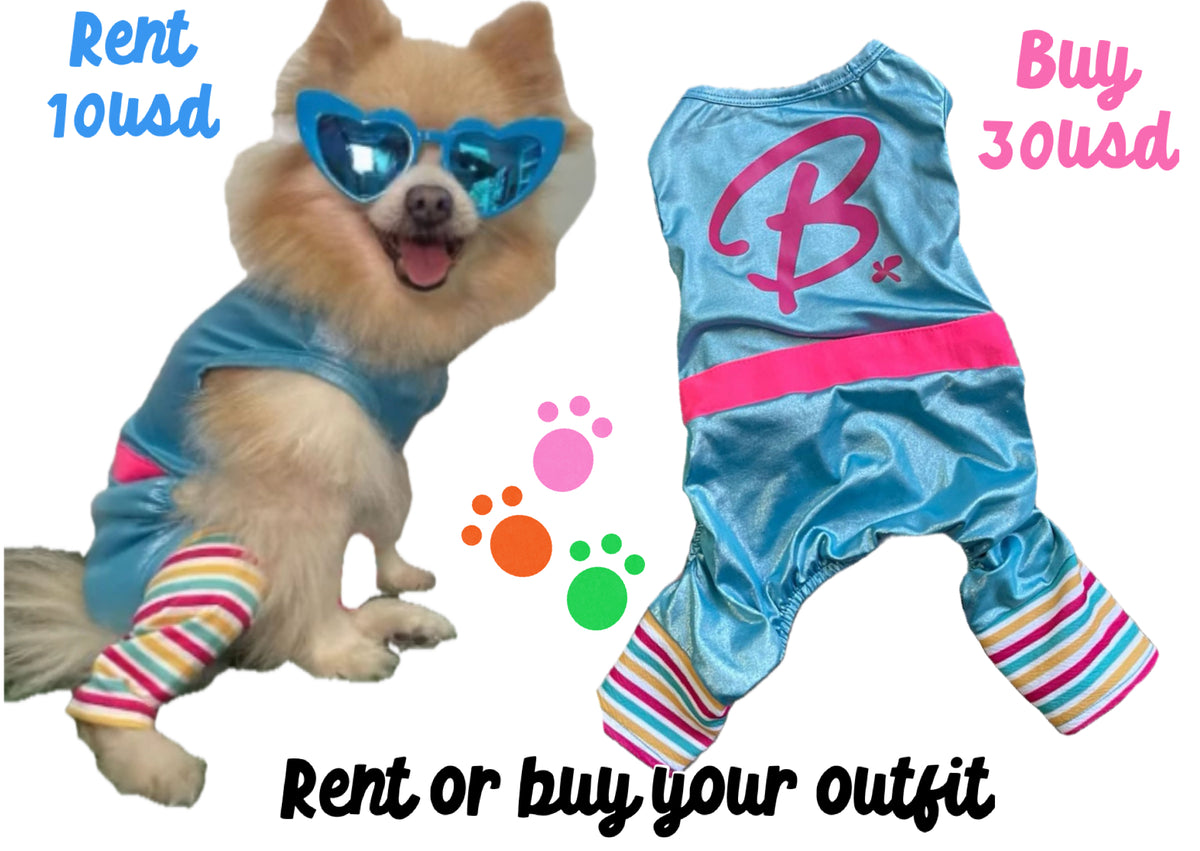 Barkie dog leotard