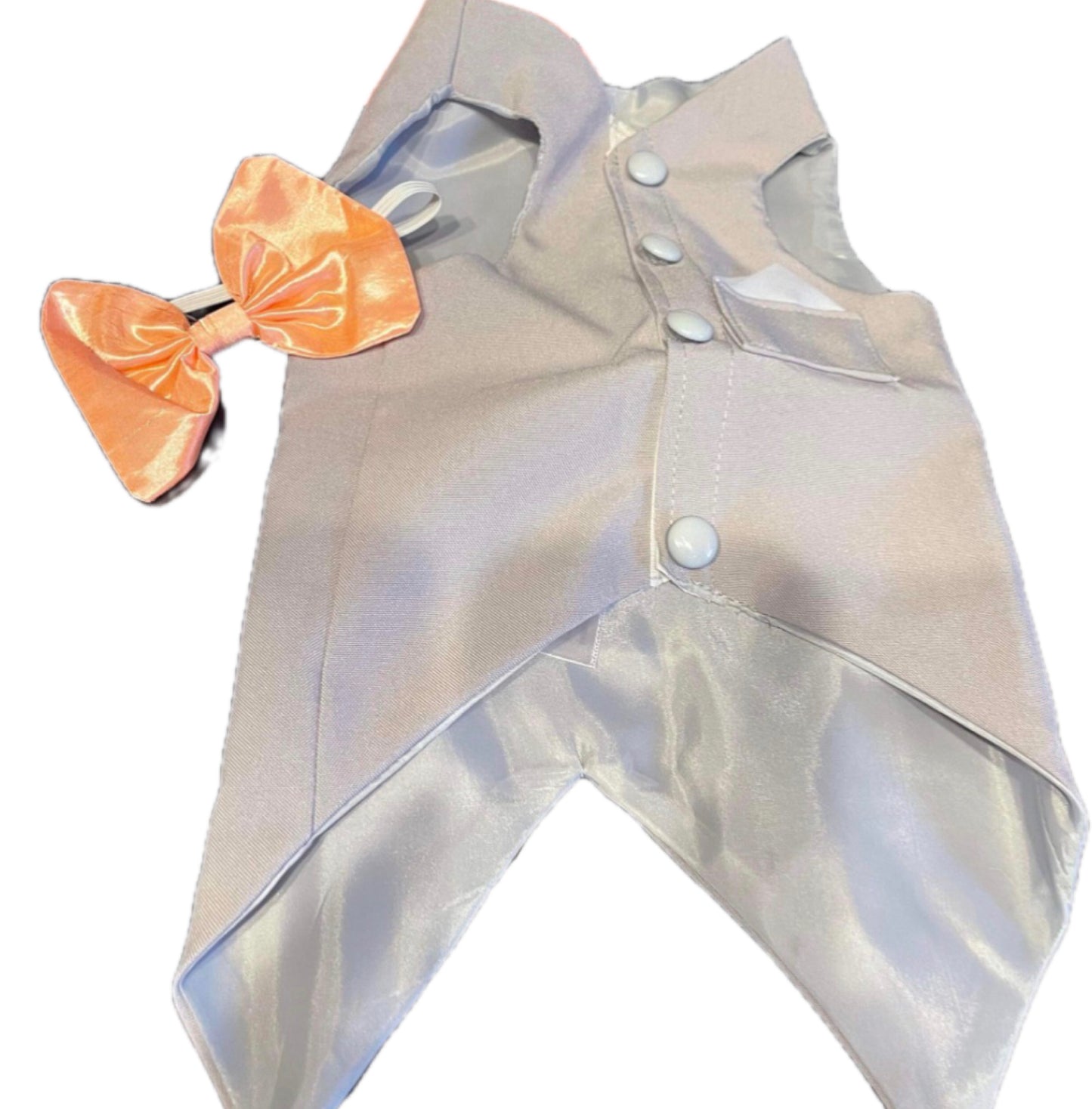 Dapper Formal Dog Vest: Ideal for Weddings!