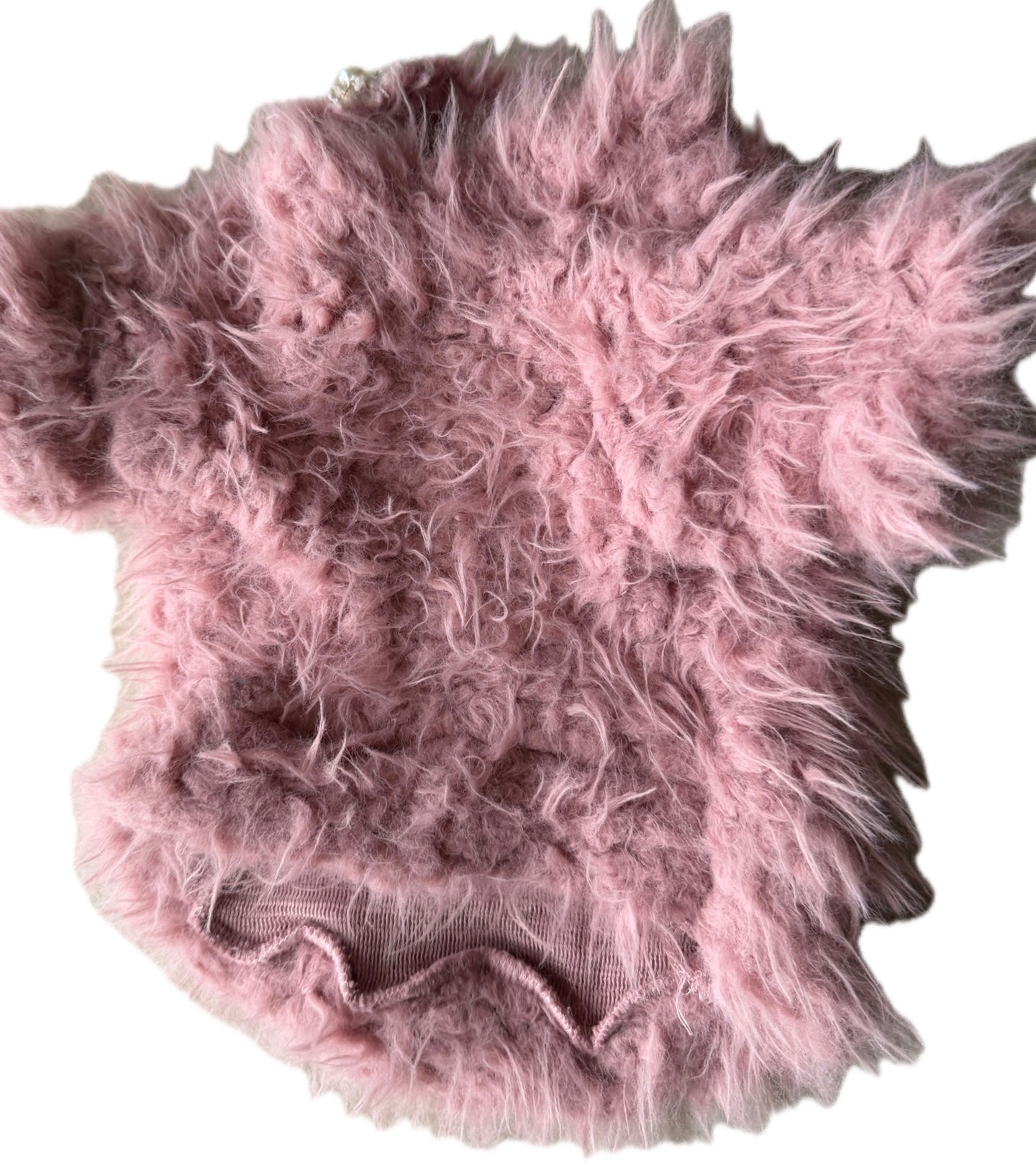 Pink Fluffy Dog Sweater — Cloud-Soft & Cozy