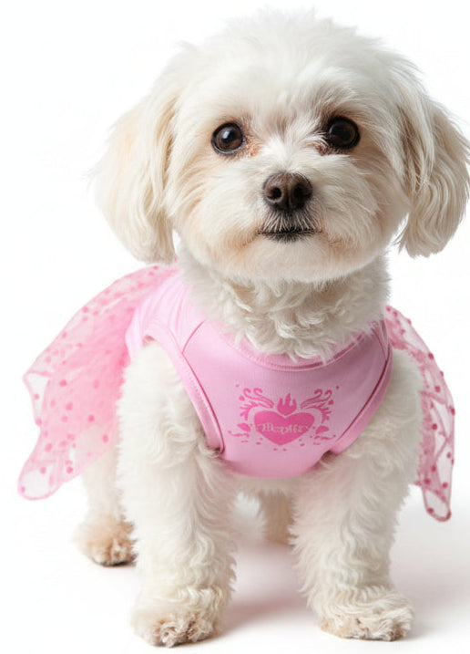 Pink Lace Dog Dress