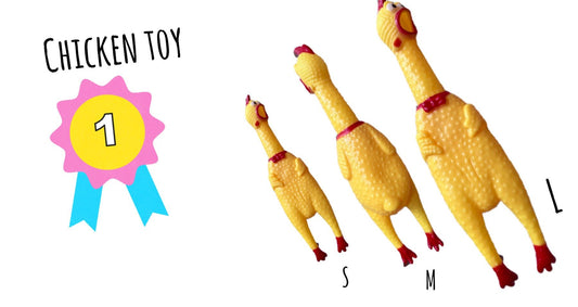 Screaming chicken dog toy - GueyitaMexicana