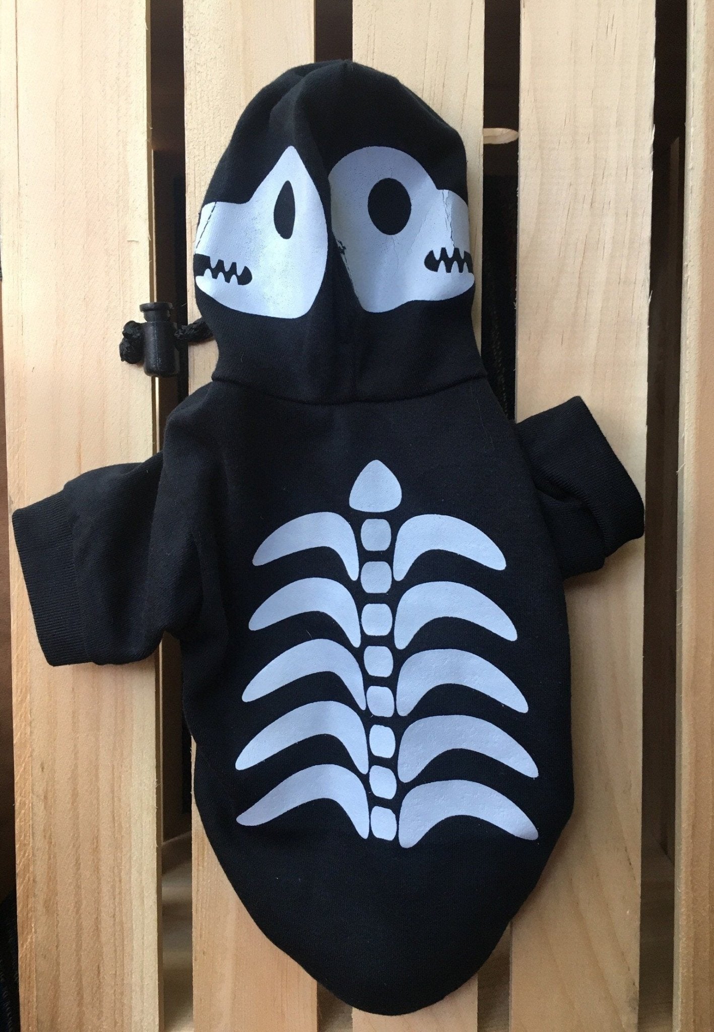 Skeleton dog hoodie - GueyitaMexicana