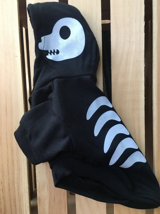 Skeleton dog hoodie - GueyitaMexicana