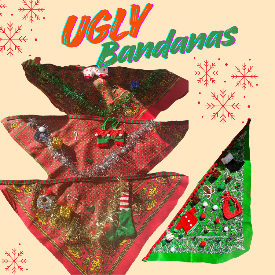 Ugly Christmas Bandanas kit